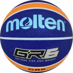 MOLTEN - Balón De Baloncesto Molten Bgr6-NOR 12 Paneles #6 Caucho
