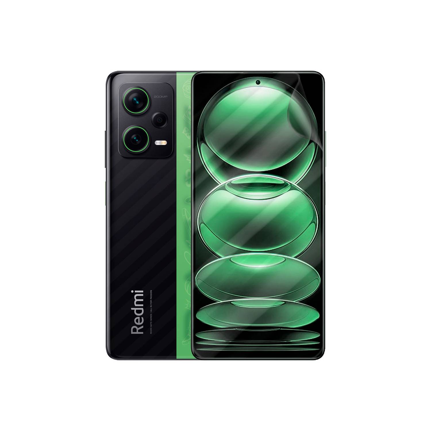 Protector Pantalla Hidrogel Compatible Con Redmi Note 12 Pro+ 5G Clear  GENERICO