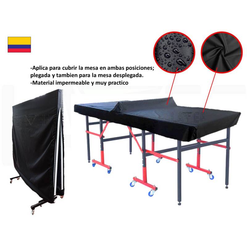 CAPA TENIS D MESA PING PONG material sintético IMPERMEÁVEL 1013 DA