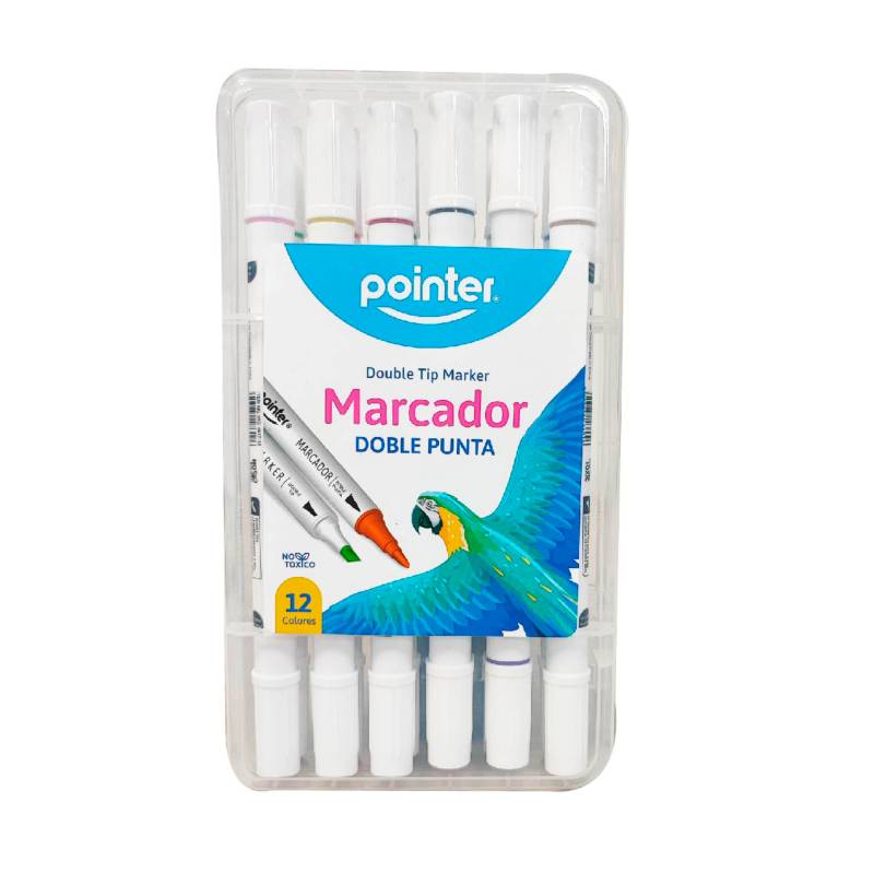 Marcador Punta Pincel Pointer, x 18 Colores Acuarelables POINTER