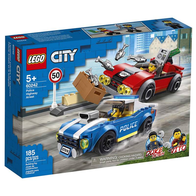 Lego city el arresto en paracaídas 60208 avión lego LEGO