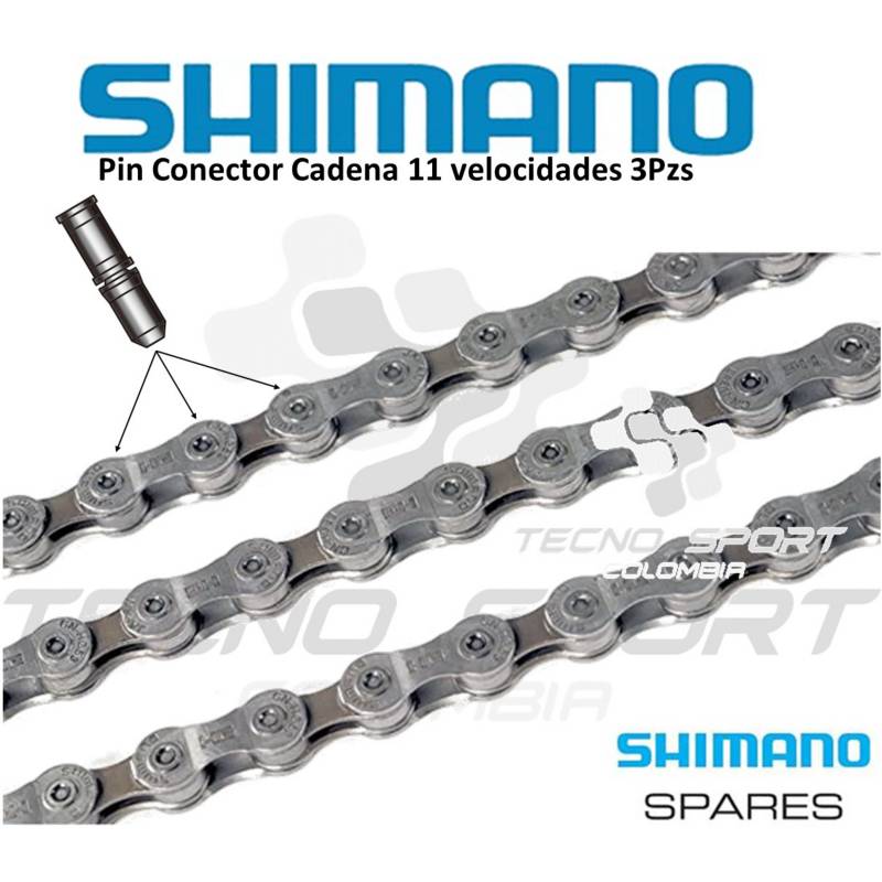 Pin Conector Cadenilla Bicicleta Shimano 11 V 3 Pzs SHIMANO