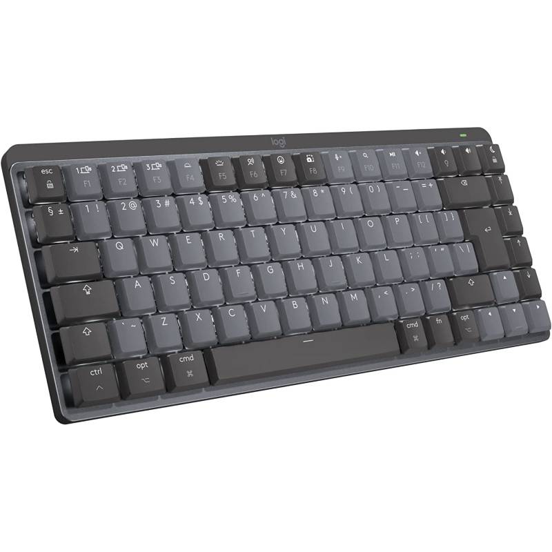 Teclado Logitech Mx Mechanical Mini recargable De Alto Desempe o