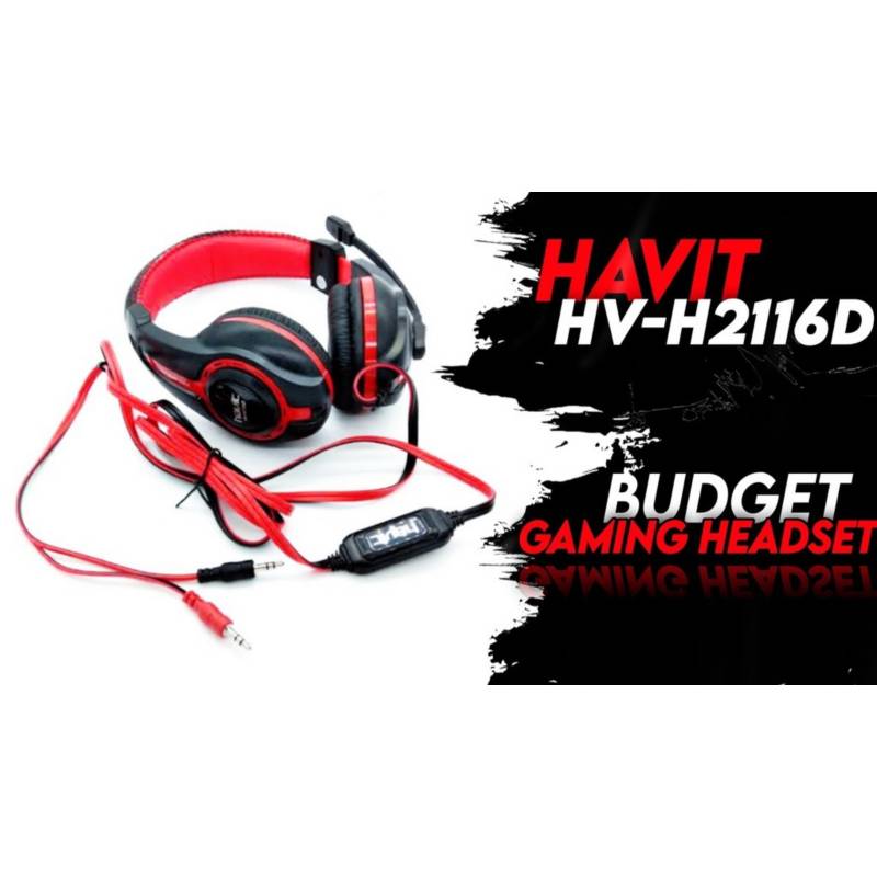 Cascos Gaming PC Havit H2016U Auriculares con Micrófono
