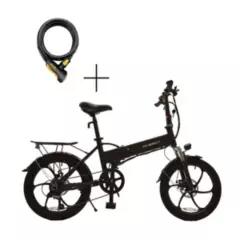 ONEBOT - Bicicleta Eléctrica plegable  Onebot T6  + Candado 8164
