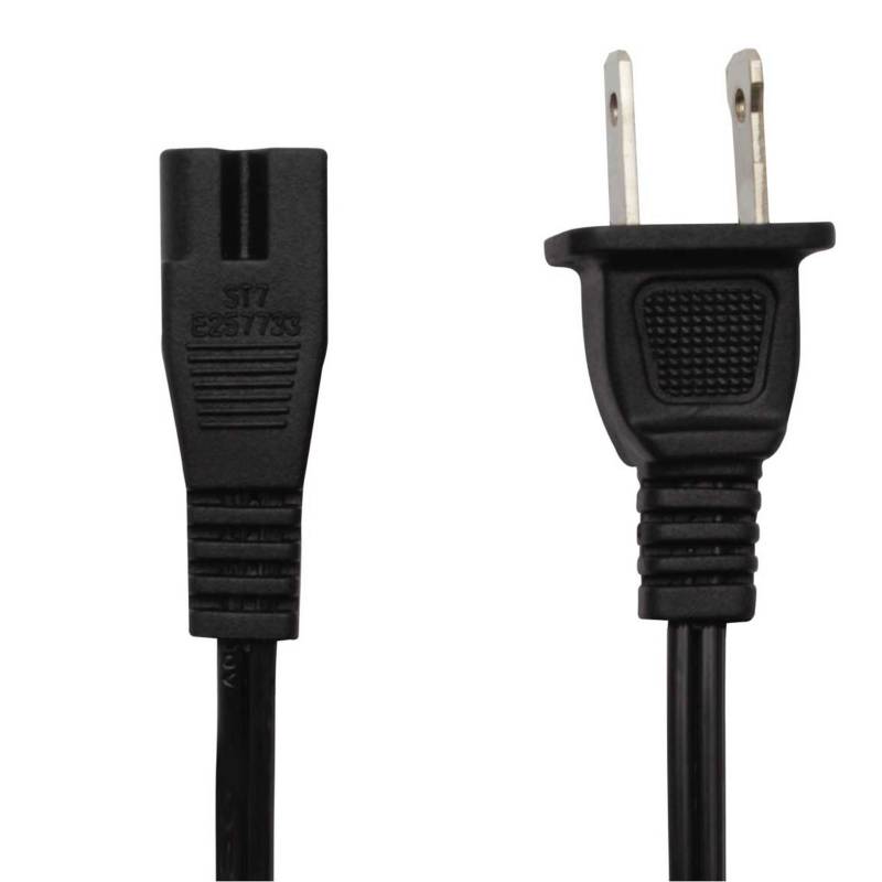 Cable De Poder Tipo 8 - 1.8 M Para Grabadora,impresoras,tv