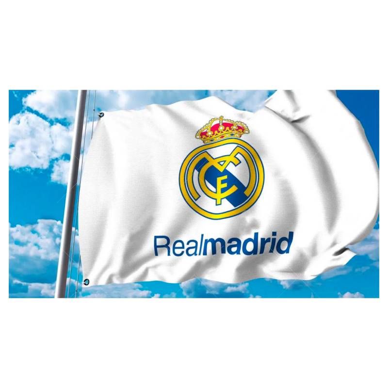 Bandera oficial real Madrid, bandera grande del Madrid