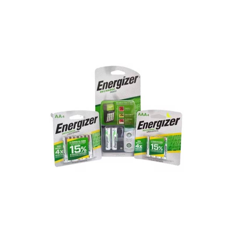 CARGADOR ENERGIZER RECHARGE MAXI (AA Y AAA)