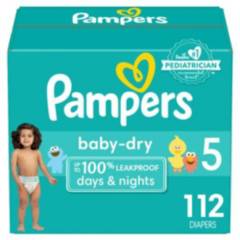 PAMPERS - Pañales Pampers Baby Dry Pañales Talla 5 / 112 Unidades