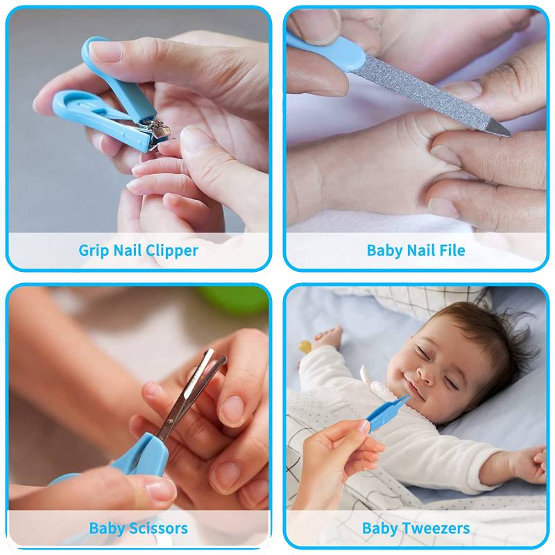 Kit Aseo Bebe, Set Higiene Y Cuidado, Manicure Bebé