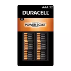 DURACELL - Pilas Aaa Duracell Alcalinas Pack De 32 Baterias 485476