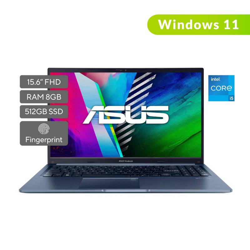 Asus Vivobook X1502z Intel Core I5 1240p Ram De 8 Gb Ssd 512 Gb Fhd 156 Asus 8690