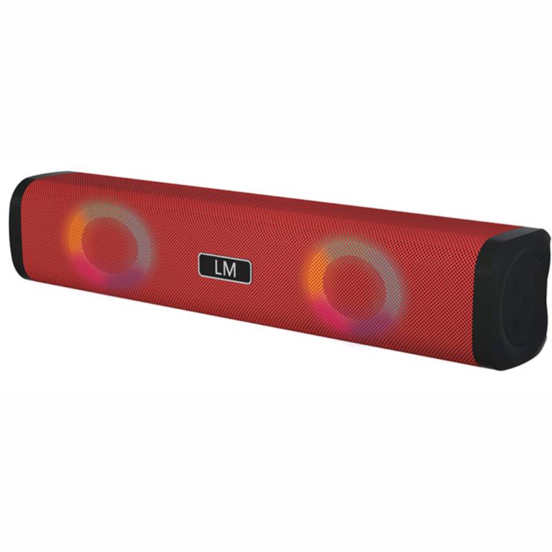 Parlante Barra De Sonido Bluetooth Luces Rgb Estéreo Usb