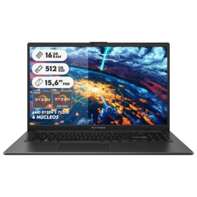 Portátil Asus E1504FA-NJ474 Ryzen5 7520U Ram 16GB SSD 512GB 15,6″Fhd