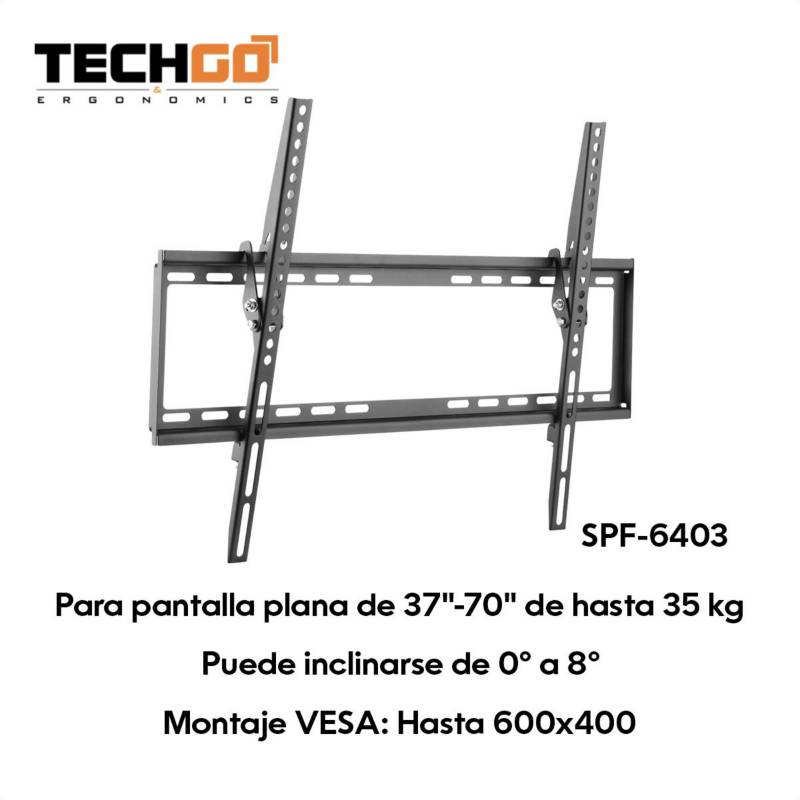 Soporte Video Beam Proyector Techo/pared Techgo Spp-01 Negro