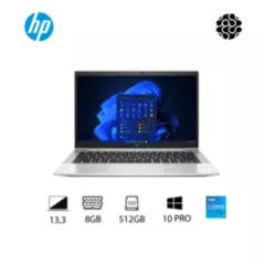 HP - HP PORTATIL ELITEBOOK 830 G8 INTEL CI5-1135G7  Ram 8GB SSD 512GB  WIN10 PRO