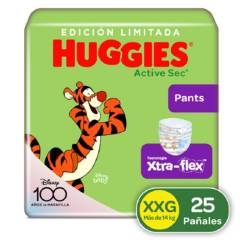 HUGGIES - Pañales Huggies Active Sec Pants Etapa 5XXG 25U
