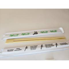 GENERICO - Palitos Chinos sushi Bamboo x 20 unidades oso