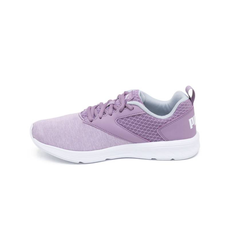 TENIS PUMA MUJER GRAVITON MEGA NEGRO ROSADO