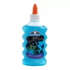 ELMERS - Pegamento Escarchado Para Hacer Slime Elmers 177ml Azul