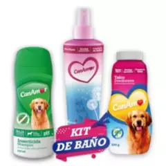 CANAMOR - Kit De Baño En Seco Portátil Canamor ShampooPerfumeTalco