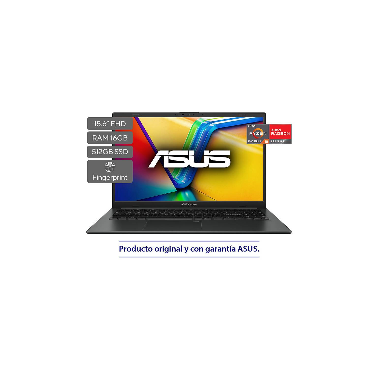 Portátil Asus E1504FA-NJ474 Ryzen5 7520U Ram 16GB SSD 512GB 15,6″Fhd