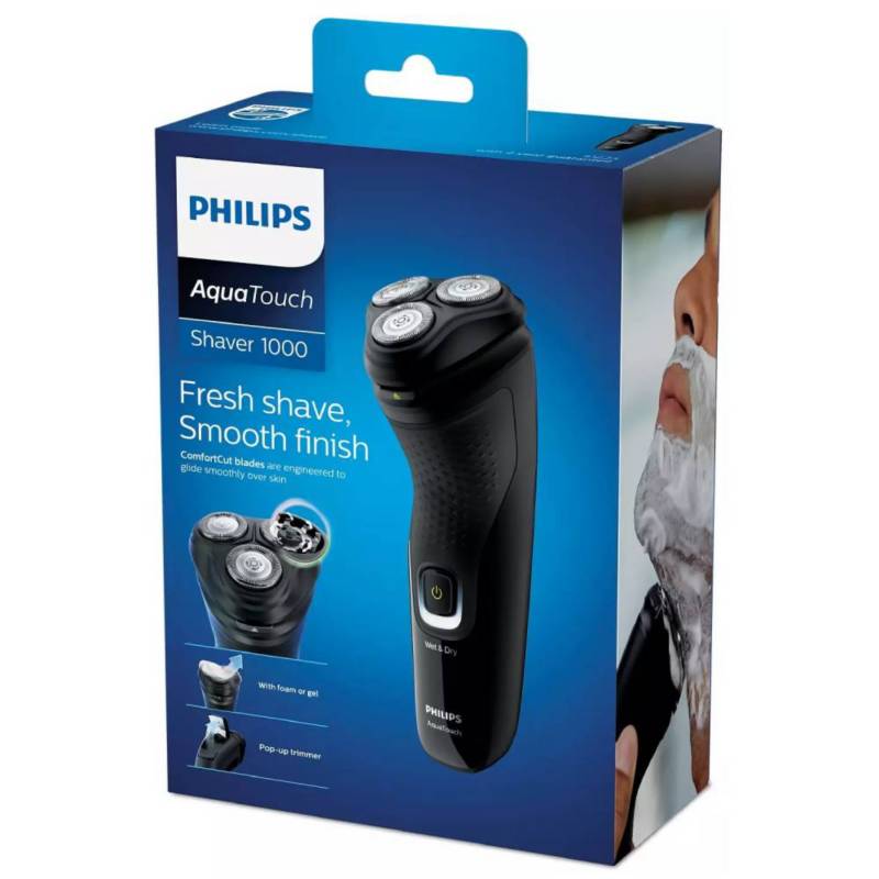 Philips Afeitadora AquaTouch Serie 3000 S3122/51 para uso Seco/Húmedo