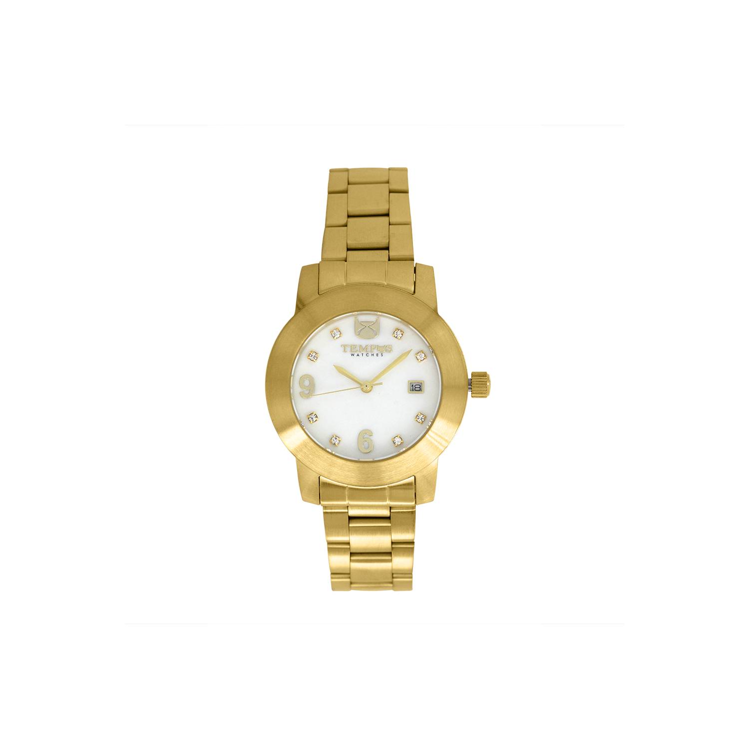 Reloj mujer L1261-2 Dorado con tablero dorado