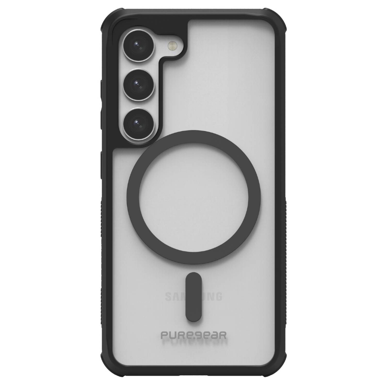 Funda Puregear Dualtek Color Negro Para Samsung S23 Ultra