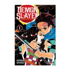 IVREA - Demon slayer manga kimetsu no yaiba tomo 01 original español