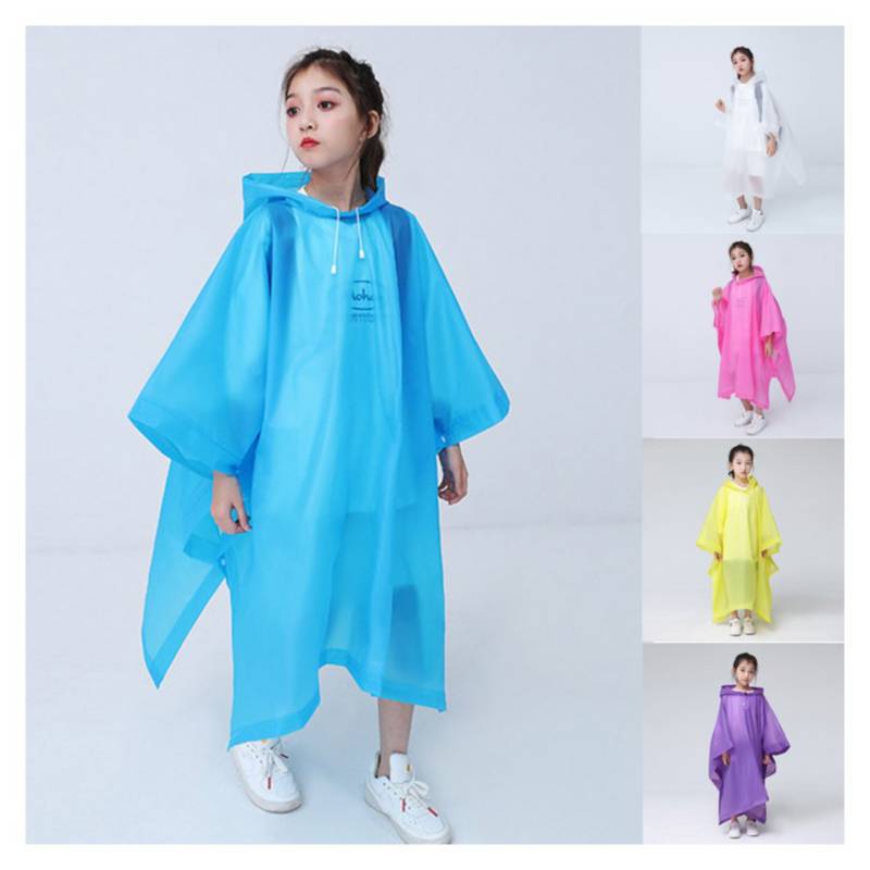 Capa impermeable para niños poncho de lluvia ropa impermeable