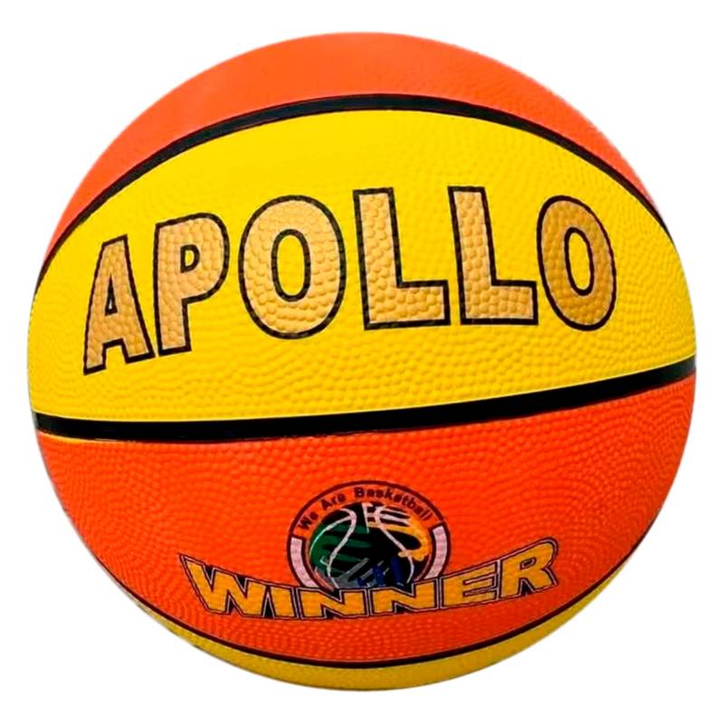 Balón baloncesto basketball apollo caucho 7 colores GENERICO