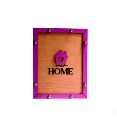 GENERICO - Alcancia reutilizable de madera MOAL REF Home color patilla