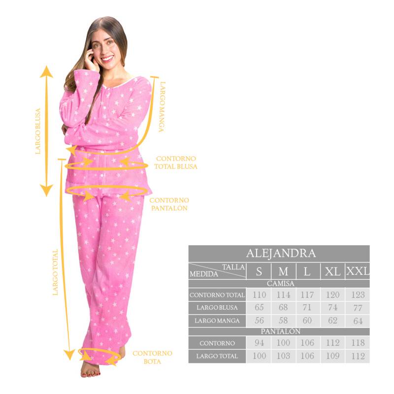 Pijama Térmica Mujer - Ropa Mujer Bonita - Colombia