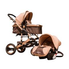 GENERICO - Coche y silla de carro para bebé - Cynebaby  Rosa