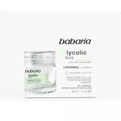 BABARIA - Crema facial ácido glicólico