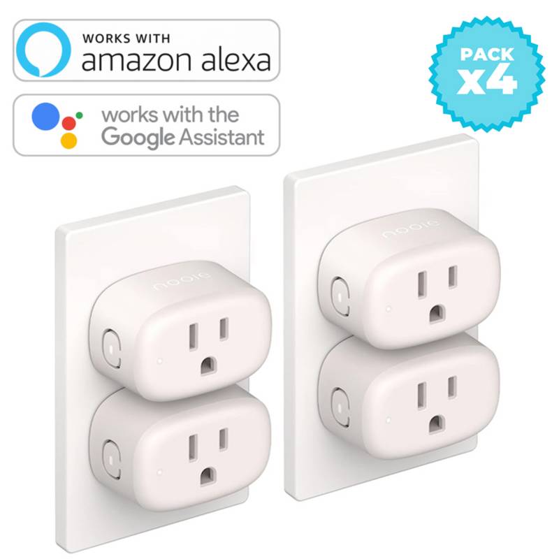 Setx4 Tomacorriente Inteligente Alexa Google Home WiFi 24G GENERICO
