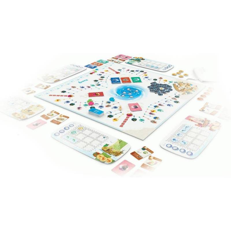 Juego de mesa cartas ruta original con bandeja de juego niños adultos  GENERICO