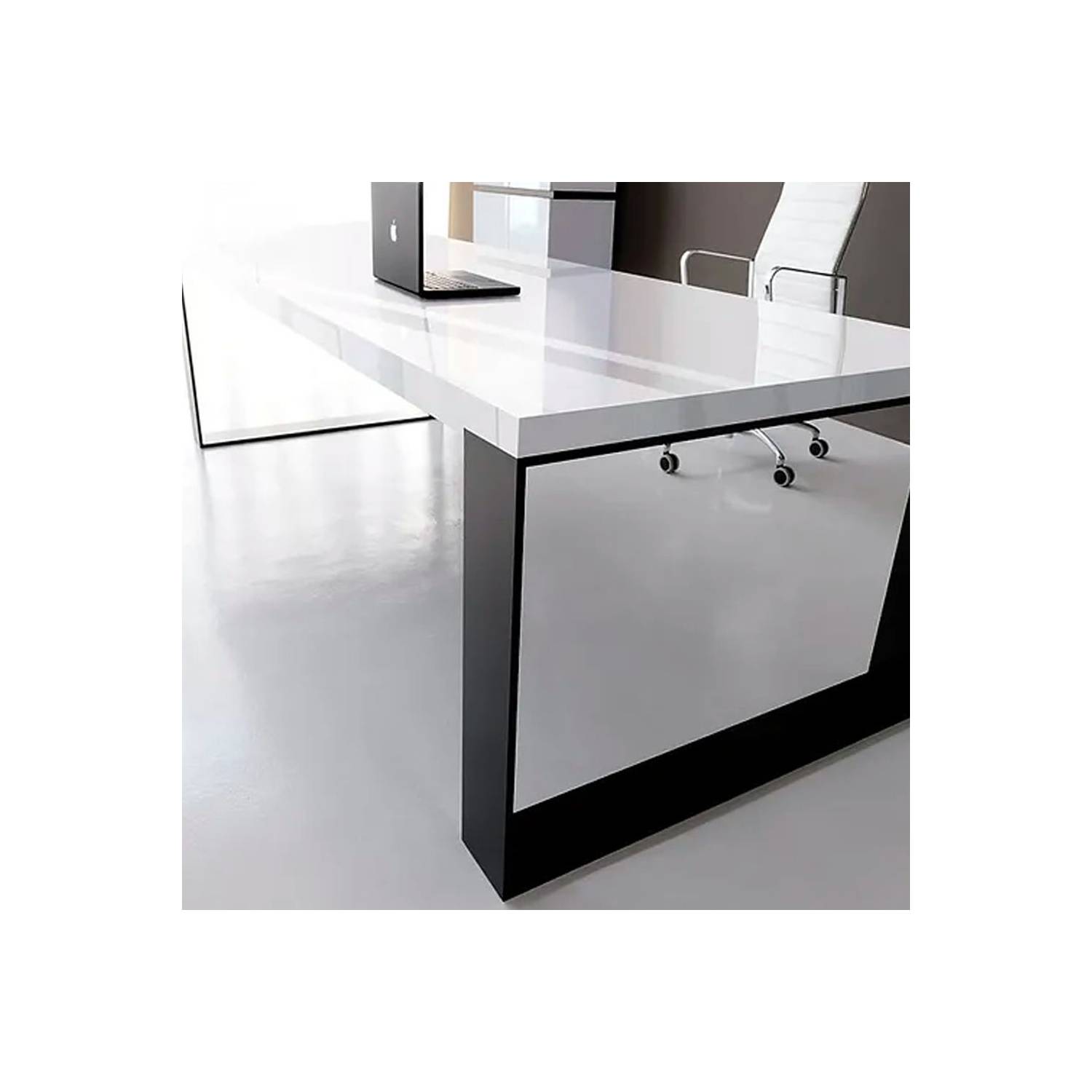 ESCRITORIO RECTANGULAR ENSAMBLA DE 140X60 16 MM A1 PVC - Design Center  Furniture