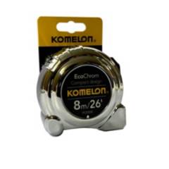 KOMELON - Flexometro cromado 8 METROS KMC 38C