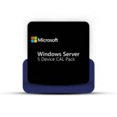 MICROSOFT - Windows Server CAL 2022 5 Dispositivos