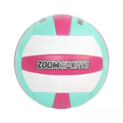 ZOOM SPORT - Balón de Voleibol Zoom Sports Volley Lite N°5 Verde-Fucsia