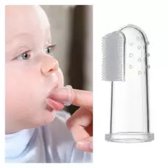BOOGY - Cepillo dedal bebe dental silicona bebes niños mascotas