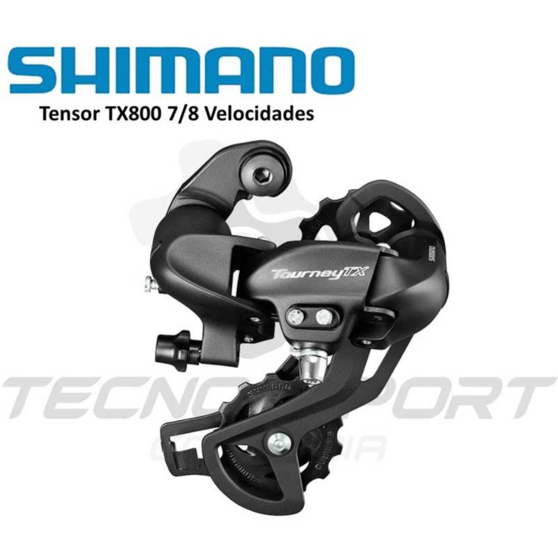 Grupo shimano tourney tensor descarrilador 8 veloc bicicleta