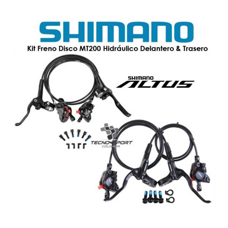 Kit Freno Disco Shimano XT M8100 Completo