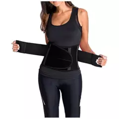 SPORT FITNESS - Faja cinturilla sport fitness doble ajuste moldeadora gym