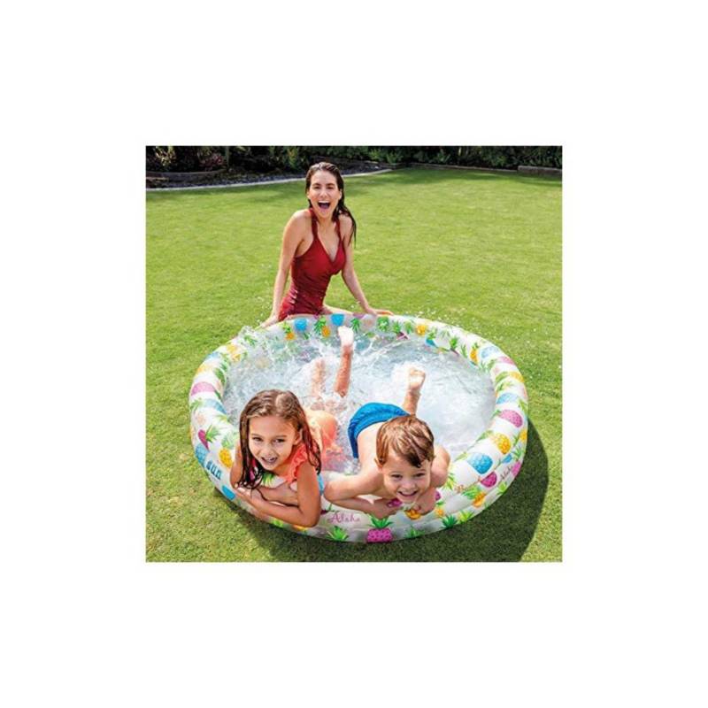 Kit Piscina Inflable Intex Multicolor Pequeña + 100 Pelotas