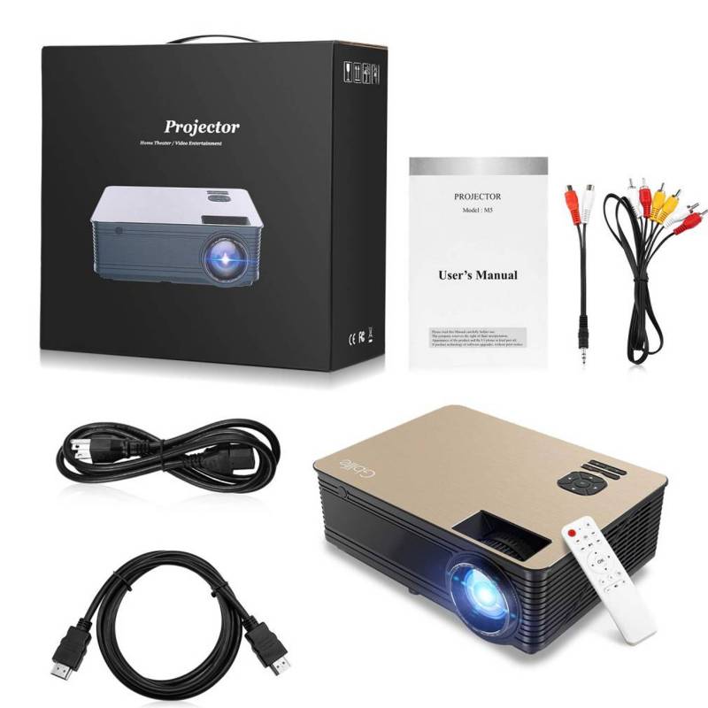 Proyector Wifi 4000lm 1080p Portatil Bluetooth Full Hd Mini