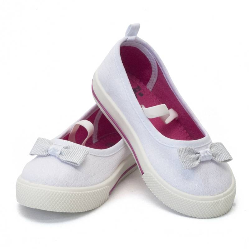 Baleta para ni a blanco lurex PUNKY KIDS falabella