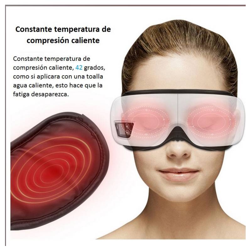 Gafas Masajeadoras electricas para los ojos de alta calidad